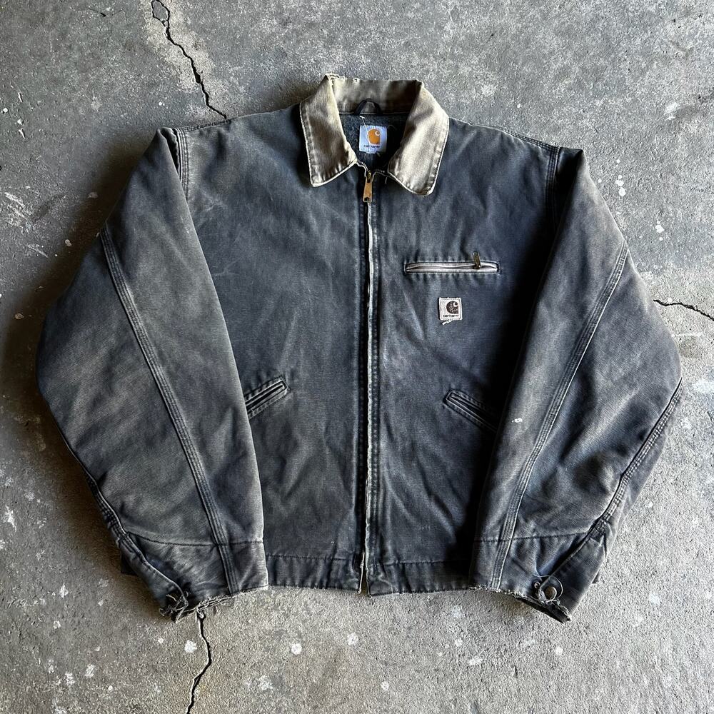 Carhartt J97 PTL gray detroit work wear jacket